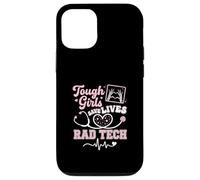 Tough Girls Save Lives Radiology Tech Case for iPhone 12/12 Pro
