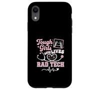 Tough Girls Save Lives Radiology Tech Case for iPhone XR