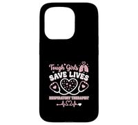 Tough Girls Save Lives Respiratory Therapist Case for iPhone 15 Pro