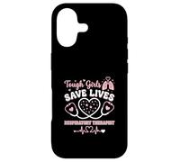 Tough Girls Save Lives Respiratory Therapist Case for iPhone 17