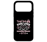 Tough Girls Save Lives Respiratory Therapist Case for iPhone 17 Pro Max
