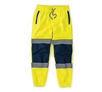 Tough Grit Hi-Vis 2-Tone Jogger Yellow/Navy Size XXL (929009)