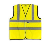 Tough Grit Hi-Vis Vest Yellow Size M (379849)