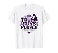 Tough Guys Purple: Bold Statement for Confident Men T-Shirt, Men, White, M