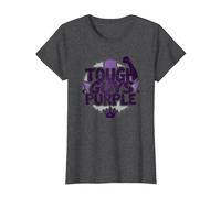 Tough Guys Purple: Bold Statement for Confident Men T-Shirt, Women, Dark Heather Grey, 3XL