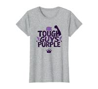 Tough Guys Purple: Bold Statement for Confident Men T-Shirt, Women, Heather Grey, 3XL