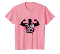 Tough Guys Wear Pink T-Shirt, Kids, Pink, 3 Years