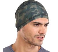 Tough Headwear Skull Cap - Skull Caps for Men - Motorcycle and Bike Helmet Liner - Hard Hat Cooling Hats - Mens and Womens No Sweat Head Caps - Cool Running Beanie