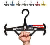 Tough Hook | Heavy Duty Hanger | 150 lb Load Capacity | Hang Scuba Wear, Tactical Equipment, Ballistic Vest, Body Armor, Plate Carrier, Hunting and Motorcycle Gear