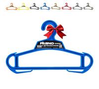 Tough Hook Rhino Hanger |The Everyday for Everything Hanger|Premium Professional Grade Heavy Duty Unbreakable Multipurpose All-Purpose Large Heavyweight Standard Hanger |USA Made (Blue)