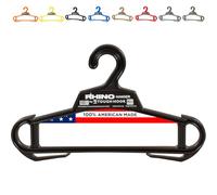 Tough Hook Rhino Hanger - The Everyday for Everything Multipurpose Hanger, USA Made (Black)