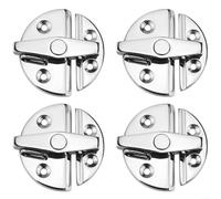 Tough Marine Grade Round Lock Designed to Withstand Harsh Saltwater Environments on Ships (4pcs)