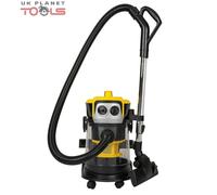 TOUGH MASTER Wet & Dry Industrial Vacuum Cleaner Bagless 15L for Multi-Surfaces with Powerful Vacuum and Dust Extractor 1000W Blower Function & Automatically Prevents Clogging 5M Cable