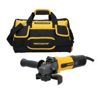 Tough Master Angle Grinder Corded 125mm With Side Handle,100% Copper Motor With 16 Inch Tool Bag