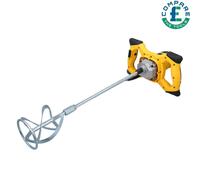 Tough Master Paddle Mixer Drill 1200W 6 Speed Settings M14 Mixing Rod For Mortar, Concrete, Paint, Etc. - Tm-Hm26E