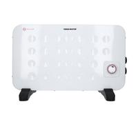 TOUGH MASTER Convector Heater 750W 1250W 2000W with Cool Air Turbo Fan 24 Hour Timer, Room Heater Adjustable Thermostat Overheat Protection Portable Free Standing Heater Ideal for Home Office