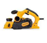 Electric Wood Planer 110mm 1000W Portable Hand Planer 16000 RPM 2 Reversible HSS Blades, 3 Meters Power Cord, for Carpentry Work DIY Quick Work of Any Project TOUGH MASTER