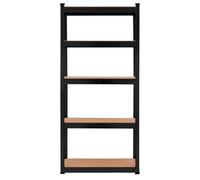 Tough Master Garage Storage Shelves 5 Tier 70 X 30 X 150Cm Heavy Duty Galvanised Shelving Unit