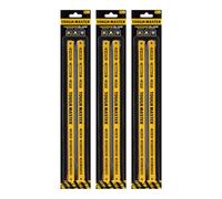 TOUGH MASTER Hacksaw Blades 300mm 20pcs Set Bow Saw 12" Replacement Blades, Professional 32TPI Bi-Metal Blades for Metal, Wood, PVC PEX ABS Plastic (Pack of 30)
