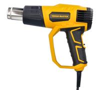 TOUGH MASTER Heat Gun 2000W Hot Air Gun 350°C - 550°C Dual-Temperature Settings with Overheating Protection, 4 Nozzles for Paint Stripping Shrinking PVC Crafts