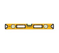 TOUGH MASTER Spirit Level, Magnetic 600mm Aluminium Shockproof Tool, Lightweight Builders DIY Line, Horizontal, Vertical Level Measurement Ground Reader (TM-SL60V)
