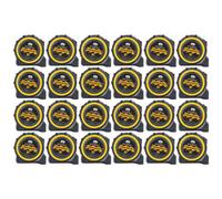 Tough Master Pocket Tape Measures 5M/16Ft Anti-Impact 25mm Wide Pack Of 24