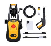 Tough Master Pressure Washer 140 Bar 1800W Compact Portable For Patio, Car, Garden