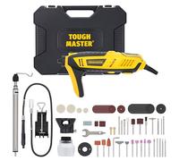 TOUGH MASTER Rotary Tool Kit, Corded 200W Multi-Functional Tool with 127 Piece Attachment Accessories For Grinding, Cutting, Engraving, Drilling, Polishing