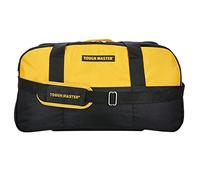 TOUGH MASTER Tool Bag 22" Heavy Duty Wide Space 7 Pockets Tool Bag with Removable Shoulder Strap Multifunctional Tool Storage Organiser 60 x 32 x 33 cm