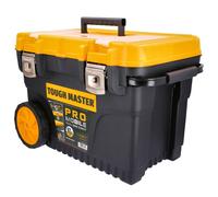 Tough Master Mobile Toolbox Chest on Wheels 24" With Tote Tray