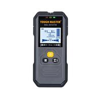 TOUGH MASTER Wall Stud Finder 5 in 1 Wood, Beam, Joist, Metal Locator, Heavy Duty Wall Scanner with LCD Display Screen & Audible Warnings, 6 Hours Usage