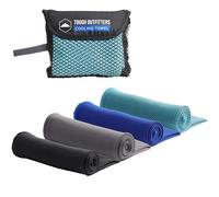 Tough Outdoors Cooling Towel - Cooling Towels for Neck & Face - Ice Wrap & Sweat Rag for Camping Gym Yoga & Sports - Workout Towel for Gym Sweat - Cool Towels for Extreme Heat
