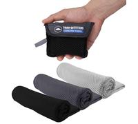 Tough Outdoors Cooling Towel - Cooling Towels for Neck & Face - Ice Wrap & Sweat Rag for Camping Gym Yoga & Sports - Workout Towel for Gym Sweat - Cool Towels for Extreme Heat