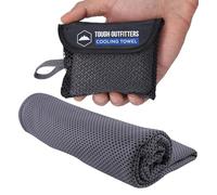 Tough Outdoors Cooling Towels - Neck and Face Towels for Summer Heat - Quick Cooling for Gym, Running, Golf, Yoga and Sports.