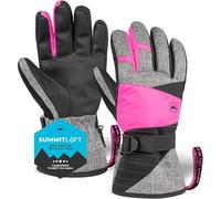 Tough Outdoors Womens Ski Gloves - Waterproof Gloves Women Ski Snow Snowboarding - Thermal Winter Glove Women Waterproof