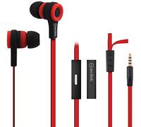 Tough Rubberised Stereo Headphones With Hands-Free