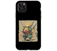 Tough Samurai Cat Multiple Swords Master Warrior Art Case for iPhone 11 Pro Max
