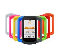 Tough Shell Cover in Silicone Made to Protect Your For Garmin Edge 1040 While Riding (Gray)