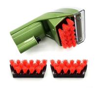 Tough Stain Brush Replacement Kit for Bissell Carpet Cleaners Perfect for Cleaning Hard to Reach Areas (1+2 Pack Green)