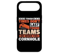 Tough times don't last tough teams do when you Cornhole Case for iPhone Air