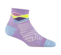 Darn Tough Socks 1/4 Ultra-Lightweight Run Sock (Style 1044) – Ladies No-Cushion Merino, Lavender M