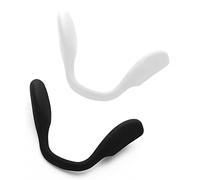 ToughAsNails 2 Pieces Black & White Standard Fit Replacement Nose Pads for Oakley Split Shot OO9416/Split Time OO4129 Sunglasses