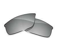 ToughAsNails Polarized Lens Replacement for Oakley Carbon Blade OO9174 66mm Sunglass - Silver Chrome