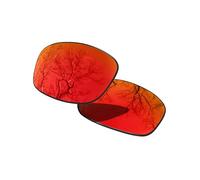 ToughAsNails Polarized Lens Replacement for Oakley Gauge 8 L OO4124-62 Sunglass - More Options, Fire Orange, One Size