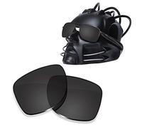 ToughAsNails Polarized Lens Replacement for Oakley Gauge 8 L OO4124 62mm Sunglasses - Black