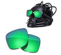 ToughAsNails Polarized Lens Replacement for Oakley Sliver XL OO9341 Sunglass - Emerald Green