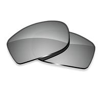 ToughAsNails Polarized Lens Replacement for Oakley Spike Sunglass - Silver Chrome