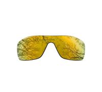 ToughAsNails Polarized Replacement Lenses for Oakley Batwolf OO9101 Sunglasses - More Options, Gold Chrome - Polarized, One size