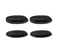 ToughAsNails Replacement Nose Pads for Oakley Plazma OO9019/Plazma (Low Bridge Fit) OO9019A - Black