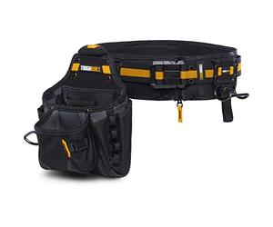 ToughBuilt 3-Piece Builder Tool Belt Set, Rugged Contractor Pouch, Modular Hammer Loop - TB-CT-101-3P